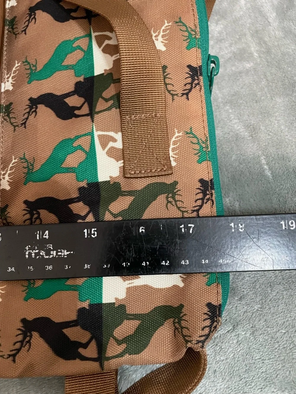 KAVU True Outdoor Wear Canvas Rucksack Backpack Wild Buck Deer Camo